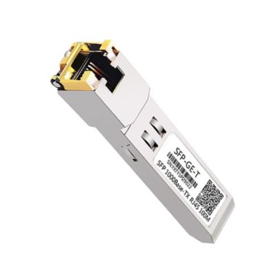 30m 100m RJ45 1000M 1.25G SFP Optic Transceiver GE Base-T Optical Fiber SFP Module