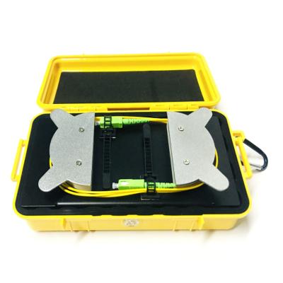 SM G652D 1000M Fiber Optic OTDR Launch Cable Box Connector SC For FTTH PON Test